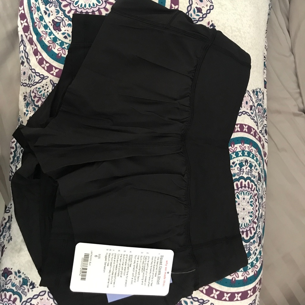 NWT Lululemon Short Black