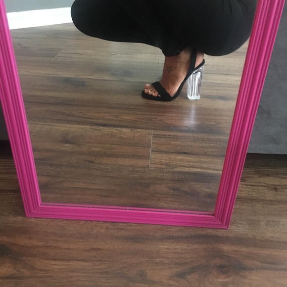 "Lori" Heels. clear heels - Picture 4 of 6