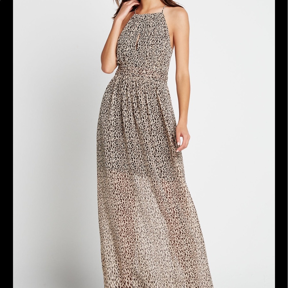 BCBGeneration size 2 Leopard Maxi NWT