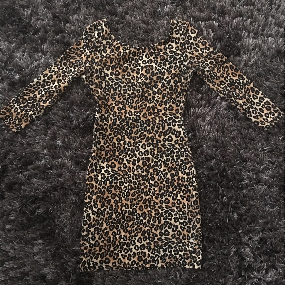 Guess Leopard Print Dress