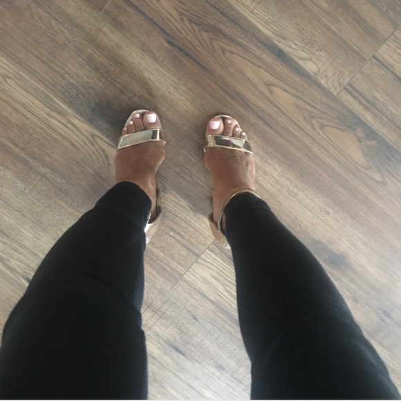 🔥LAST PAIR🔥"Rose Gold Gal" Heels - Picture 3 of 7