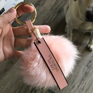 Victoria's Secret Pom Keychain