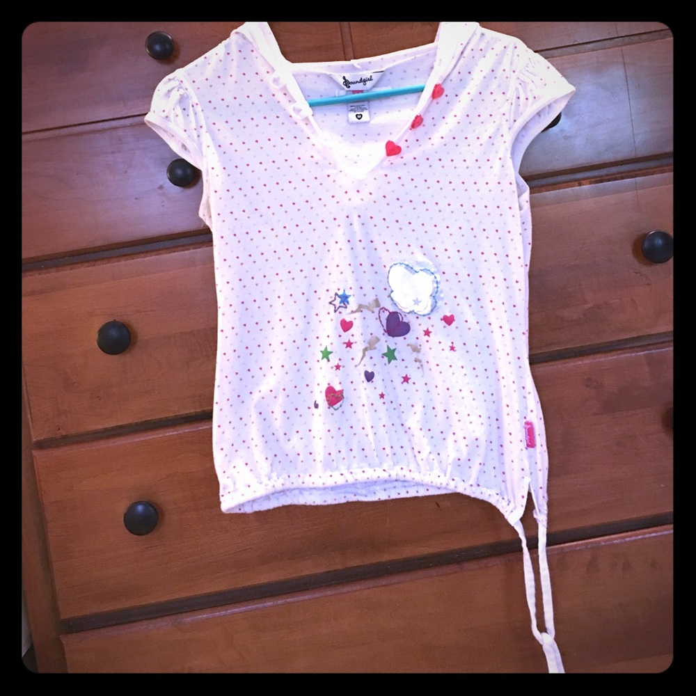 Adorable soundgirl hoodie t-shirt