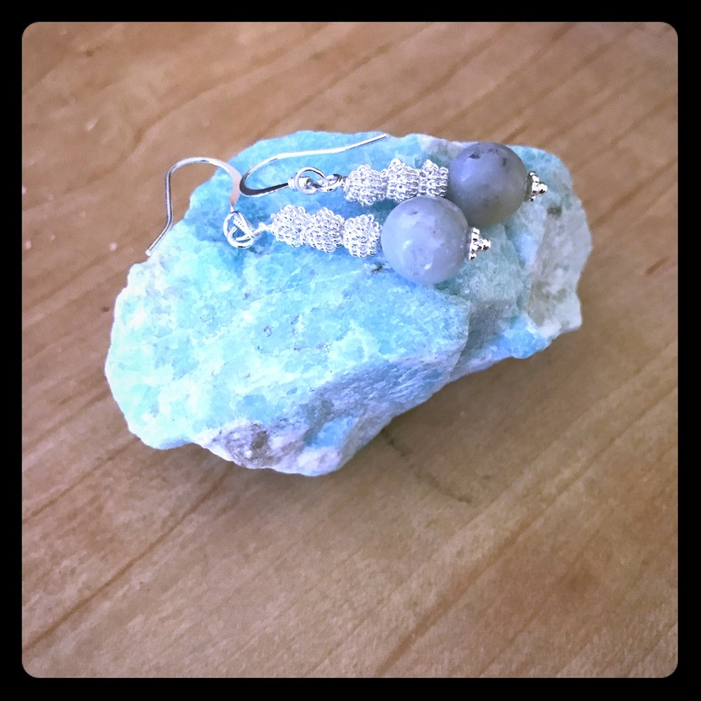 Beautiful Amazonite  earring !