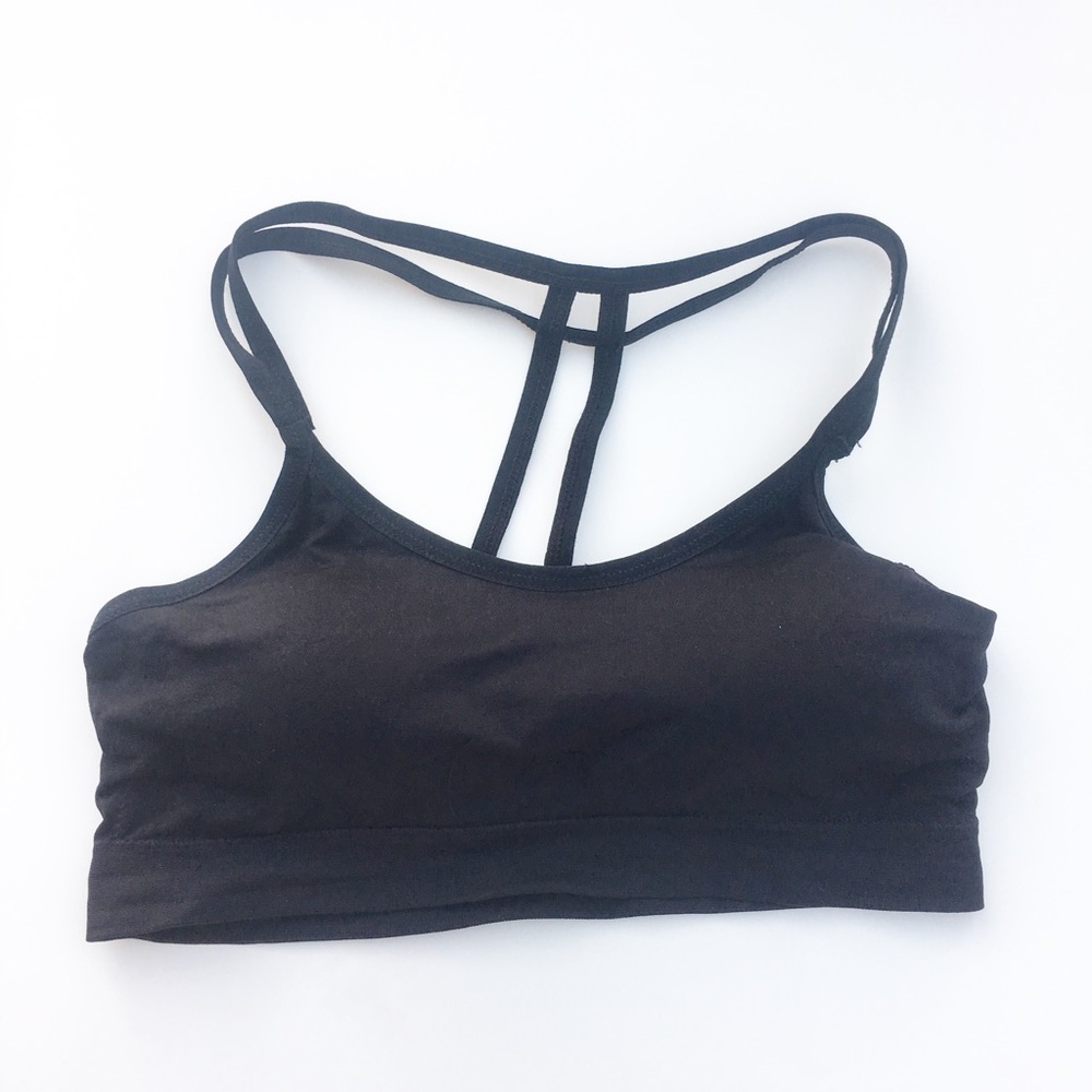 LAST//Cut Out Bralette!-Black - Picture 2 of 3