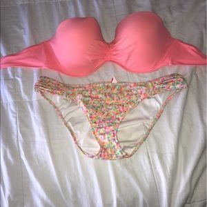 Victoria secret bathing suit top and bottom