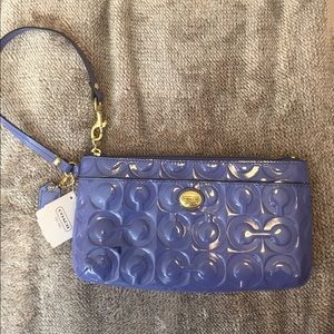 Porcelain Blue Coach Handbag