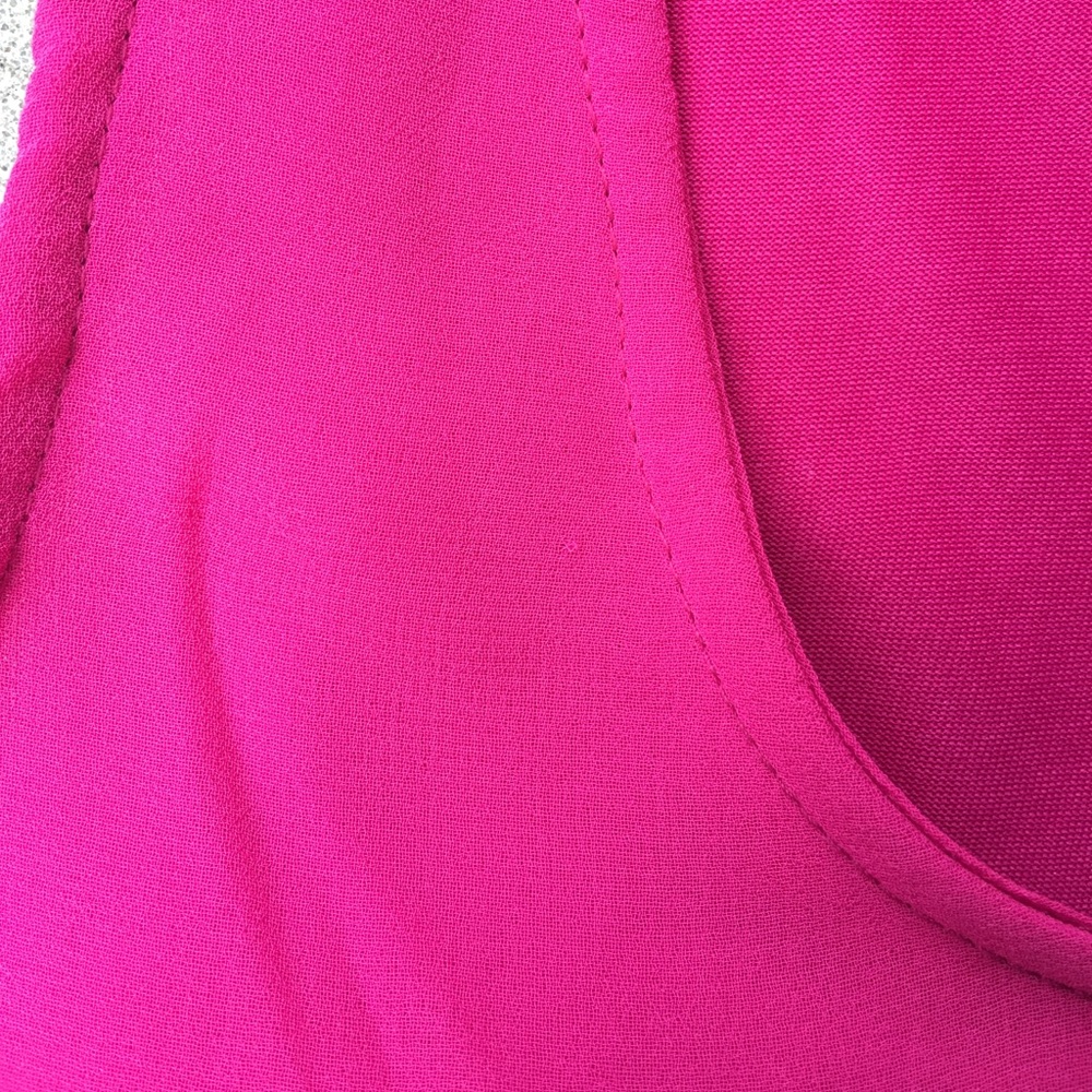 Doe & Rae Pink Lace Detail Dress - Picture 6 of 7