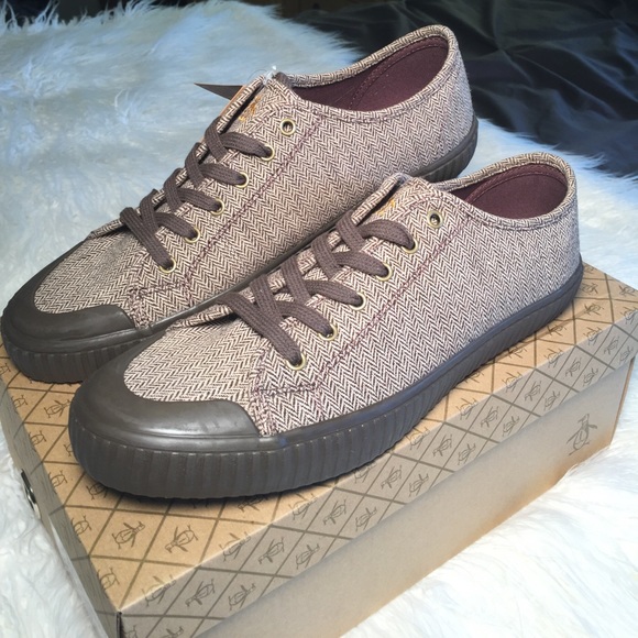 Penguin- Men's Sneakerish Lo Brown. - Picture 2 of 2