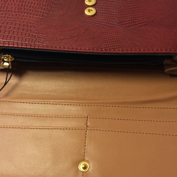 FINAL SALE PRICE $90 Adrienne Vittadini Bow Collection Wallet - Picture 3 of 4