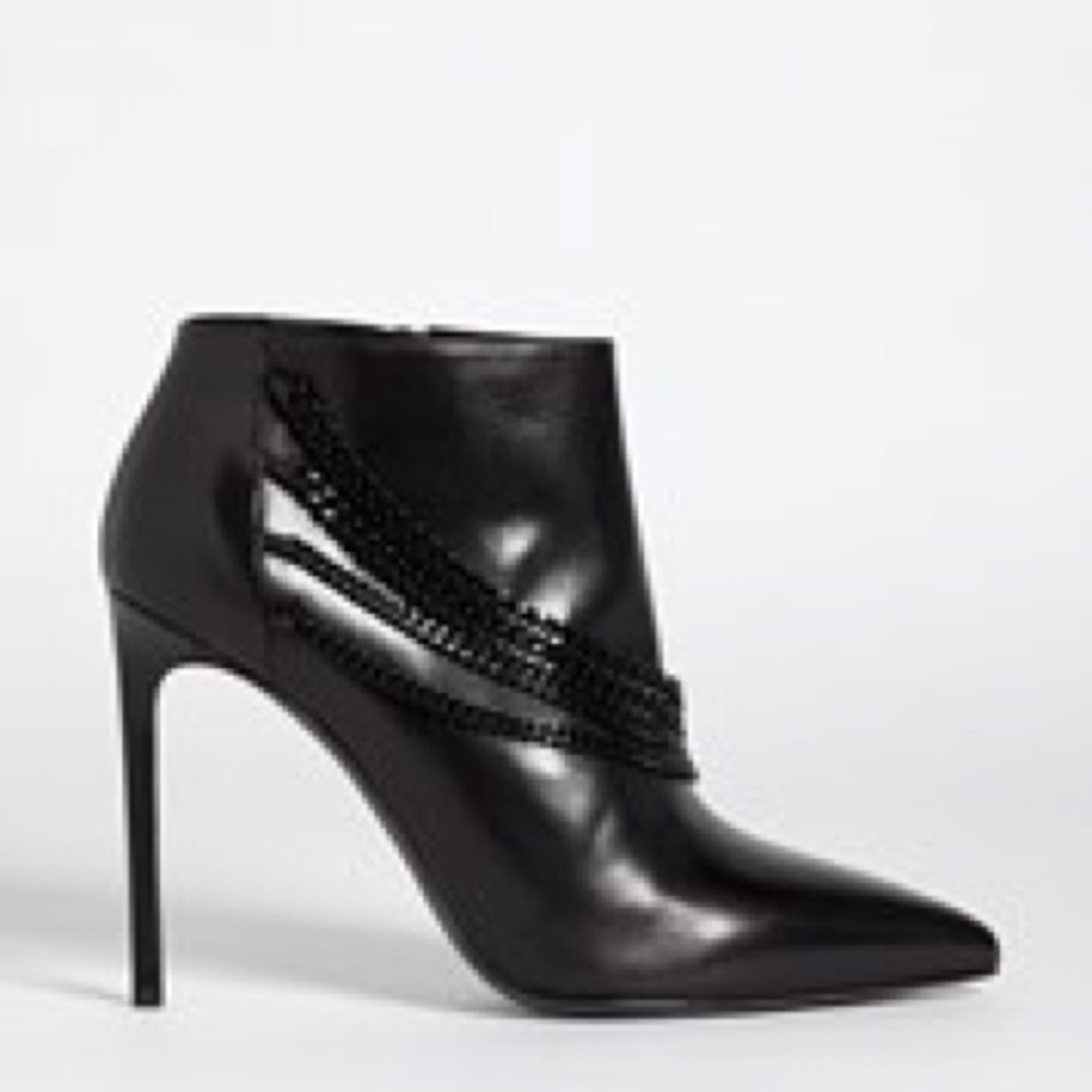 Saint Lauren chain Booties