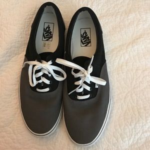 Black and grey Vans size 11 Men's