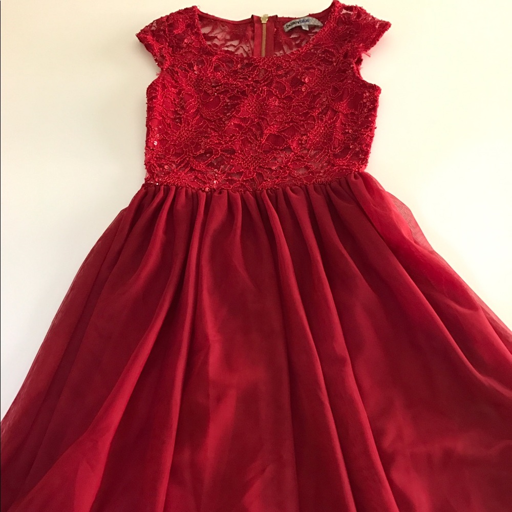 Red cocktail Dress - Picture 2 of 7