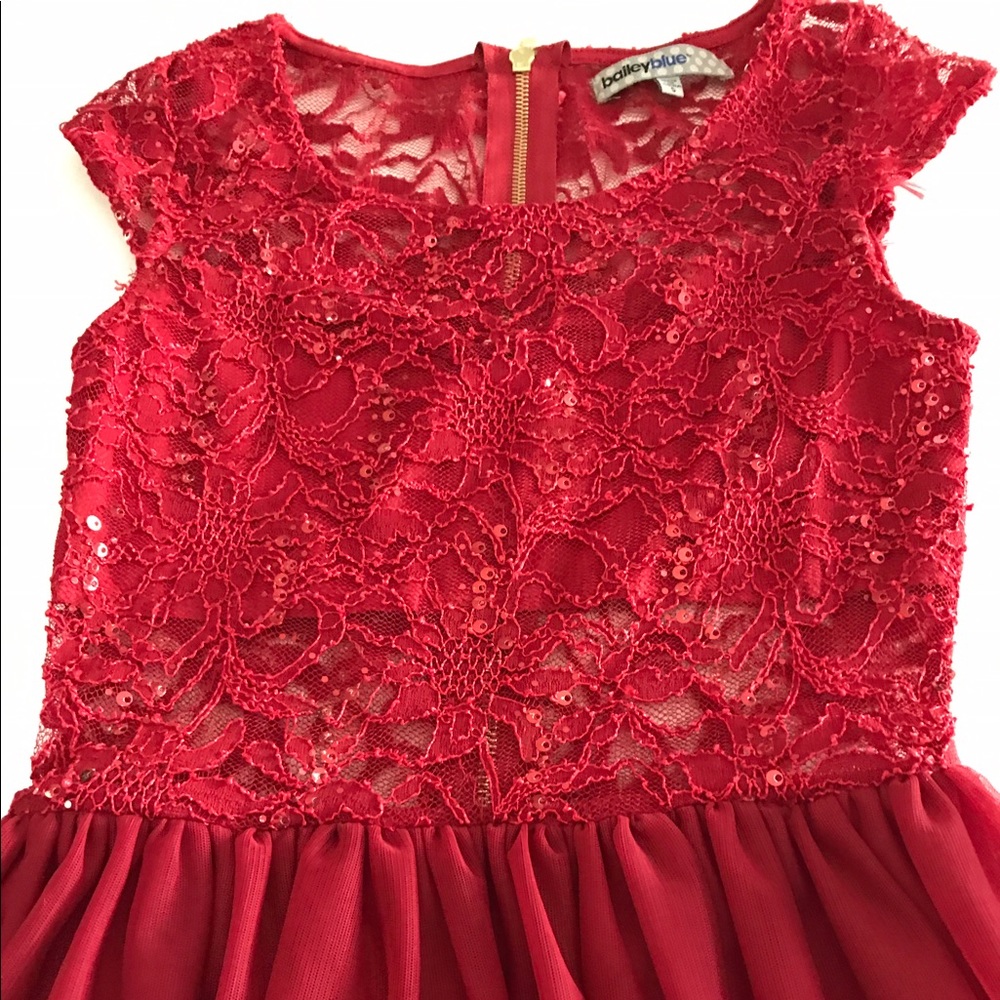 Red cocktail Dress - Picture 3 of 7
