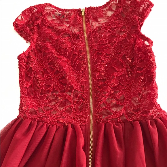 Red cocktail Dress - Picture 5 of 7