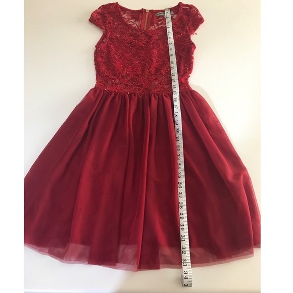 Red cocktail Dress - Picture 6 of 7