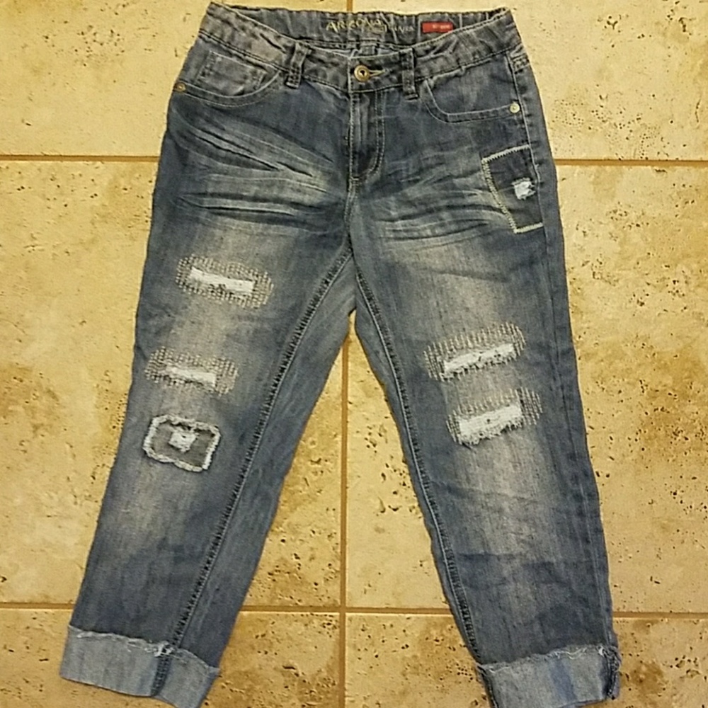 Girls ARIZONA JEAN co size 14 REG CAPRIS