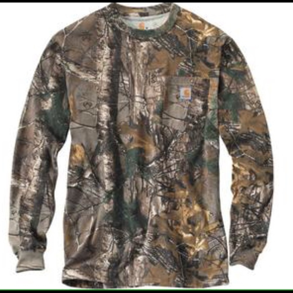 Long sleeve Camouflage dri fit