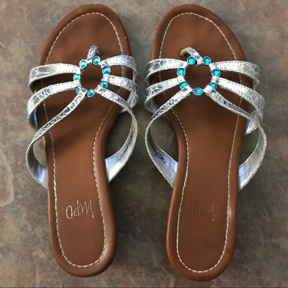 Silver Sandals