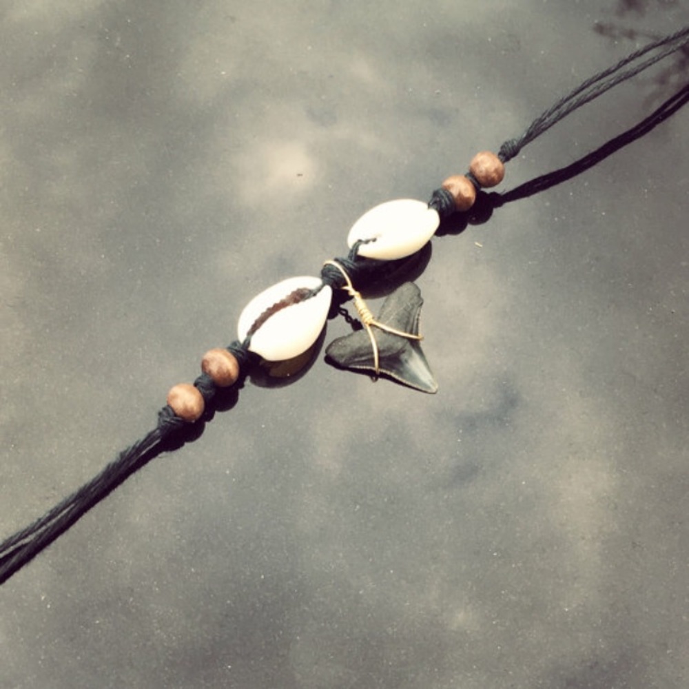 Shark tooth choker