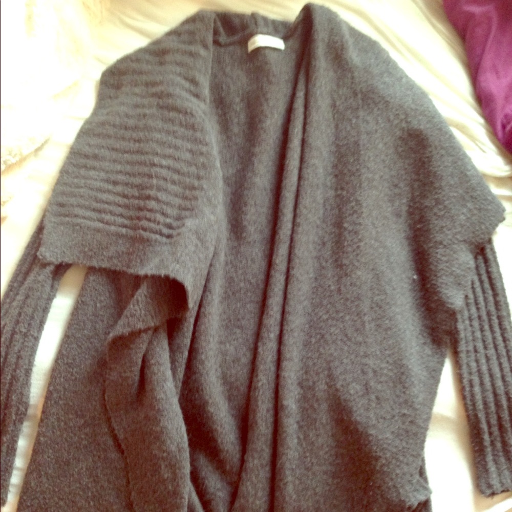 Abercrombie & Fitch Dark Gray Cardigan