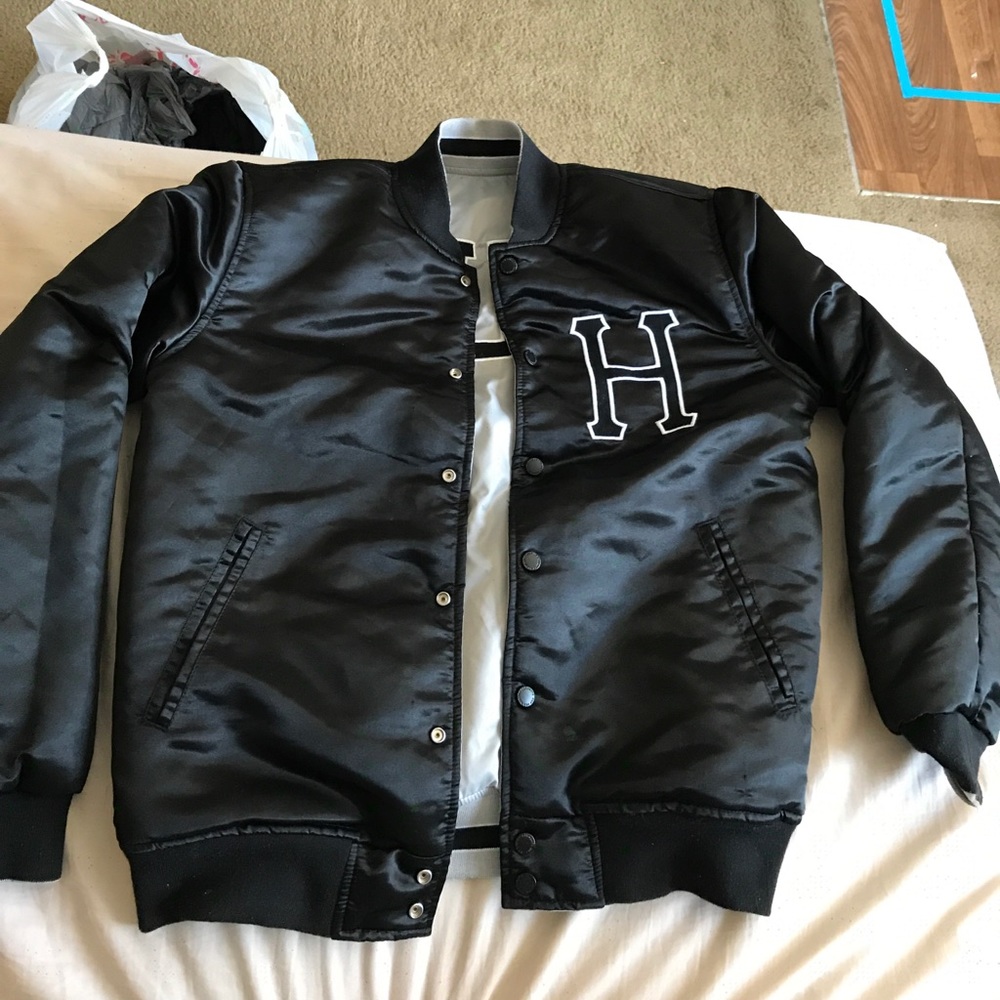Reversible Huf Bomber Jacket