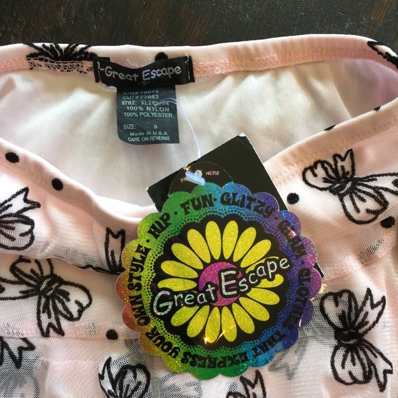 Great Escape pink skirt with bows. NWT - Picture 2 of 4