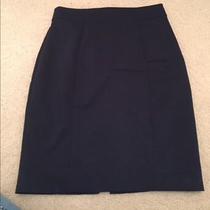 Blue Suit Skirt