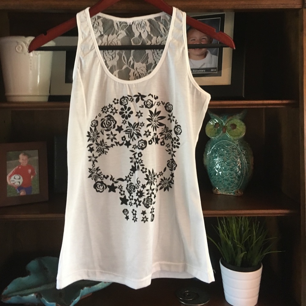 Skull Tank Top - Picture 3 of 4