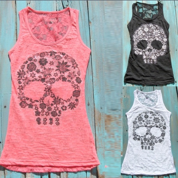 Skull Tank Top - Picture 2 of 4