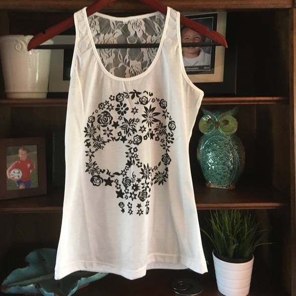 Skull Tank Top - Picture 3 of 4