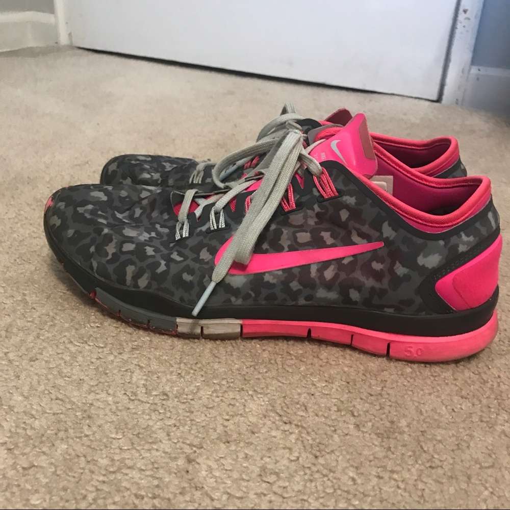 Cheetah print Nikes