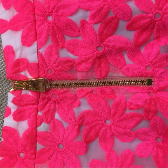 BNWT Sail to Sable pink flower organza skirt - Picture 2 of 5