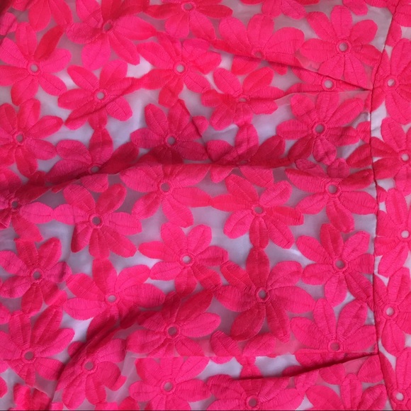 BNWT Sail to Sable pink flower organza skirt - Picture 4 of 5