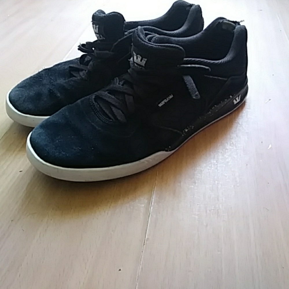 black supra low top mens size US 11