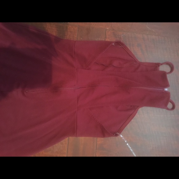 Women's Zip up Dress - Picture 3 of 3