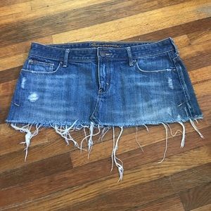 Abercrombie Jean Skirt