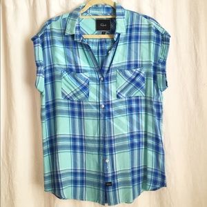 Rails Short Sleeve Plaid