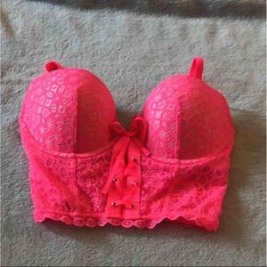 Victoria's Secret bra 32D hot pink