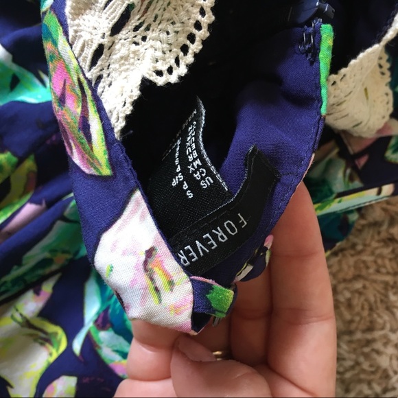 Forever21 Floral Romper - Picture 3 of 3