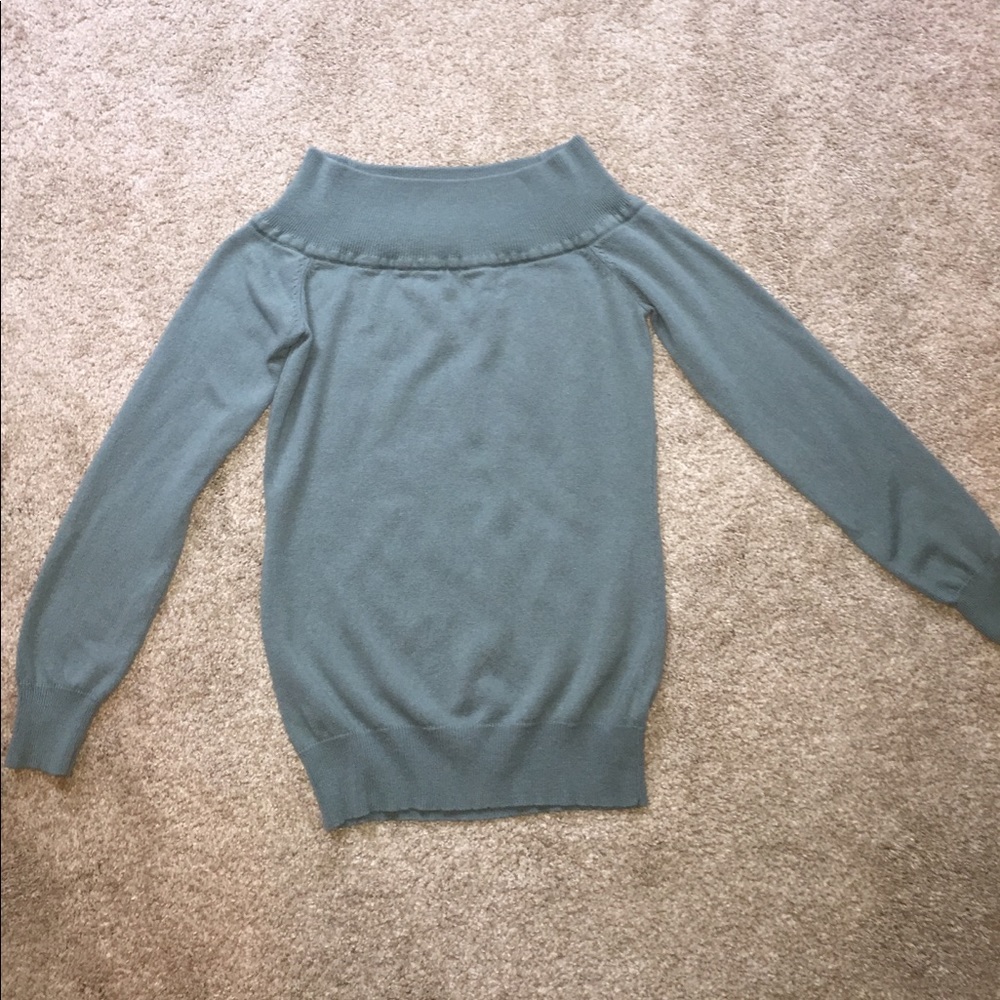 Super soft green/gray sweater from VS