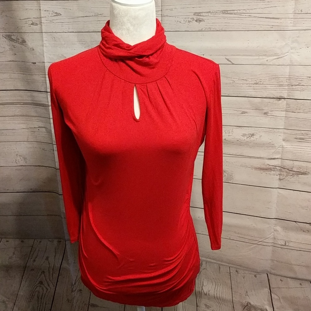 Red New York and Co Top Size Small