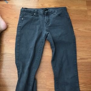 Grey Forever 21 skinny jeans