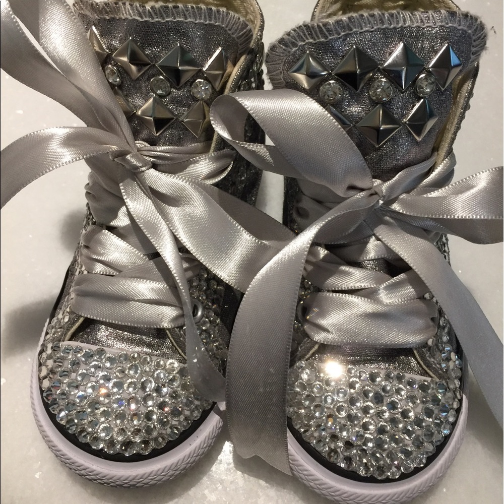 Toddler custom converse size 8 S🚫LD another site
