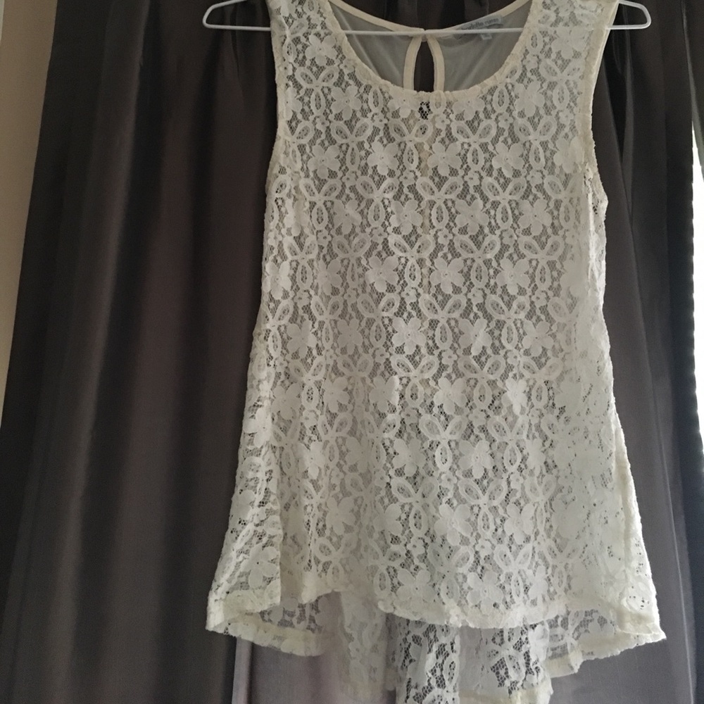 Adorable Charlotte Russe lace top