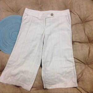 Fresh Wear | Shorts | Fresh Wear Sz 3 Koolat Shorts Capri Linen Cotton ...