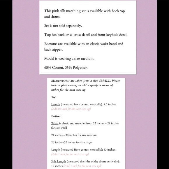 LAST 1 • HOST PICK! Blush Pink Matching Shorts Set - Picture 6 of 7