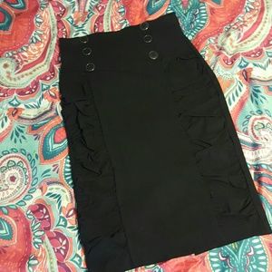 High Waist Pencil Skirt