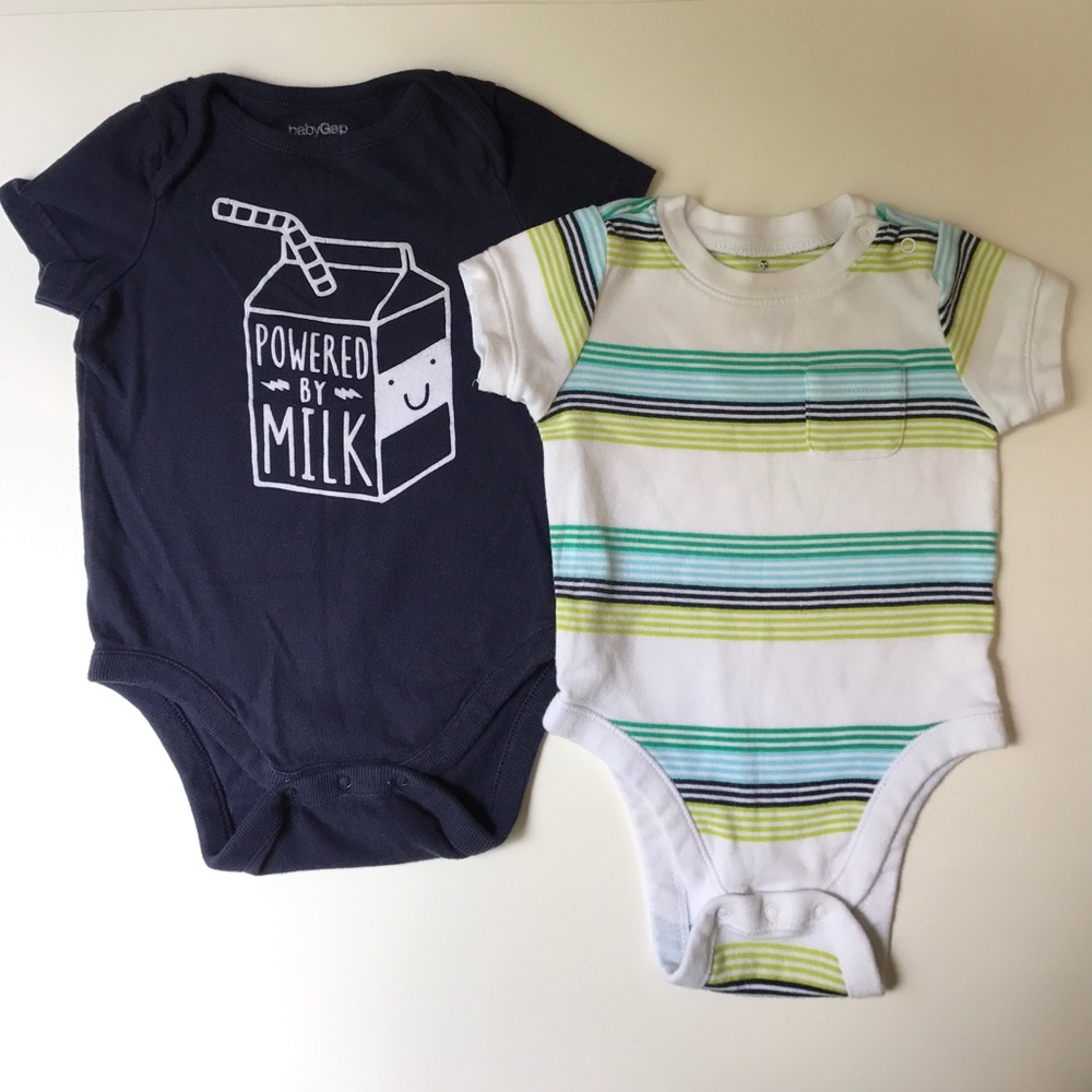 Baby Gap and Old Navy Onesie Set - Picture 1 of 4