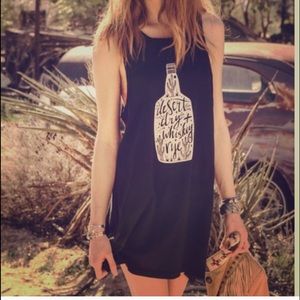 MATE the Label Vintage Syd Whiskey Rye Tank Dress